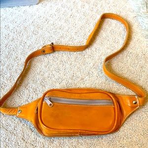 Leather Fanny Pack/Crossbody